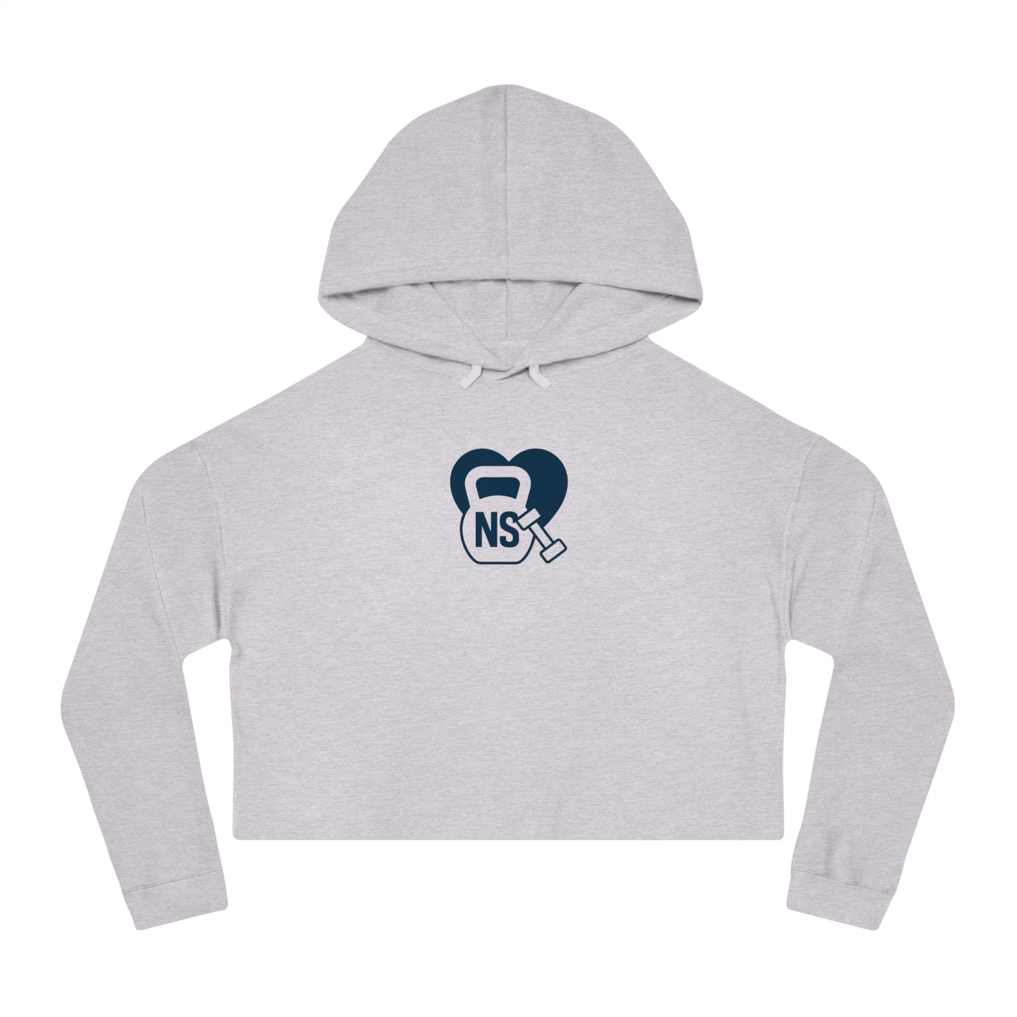 Nurse Strong Cropped Hoodie, Fitness Apparel, Workout Sweatshirt, Nurse Gift, Workout Motivation