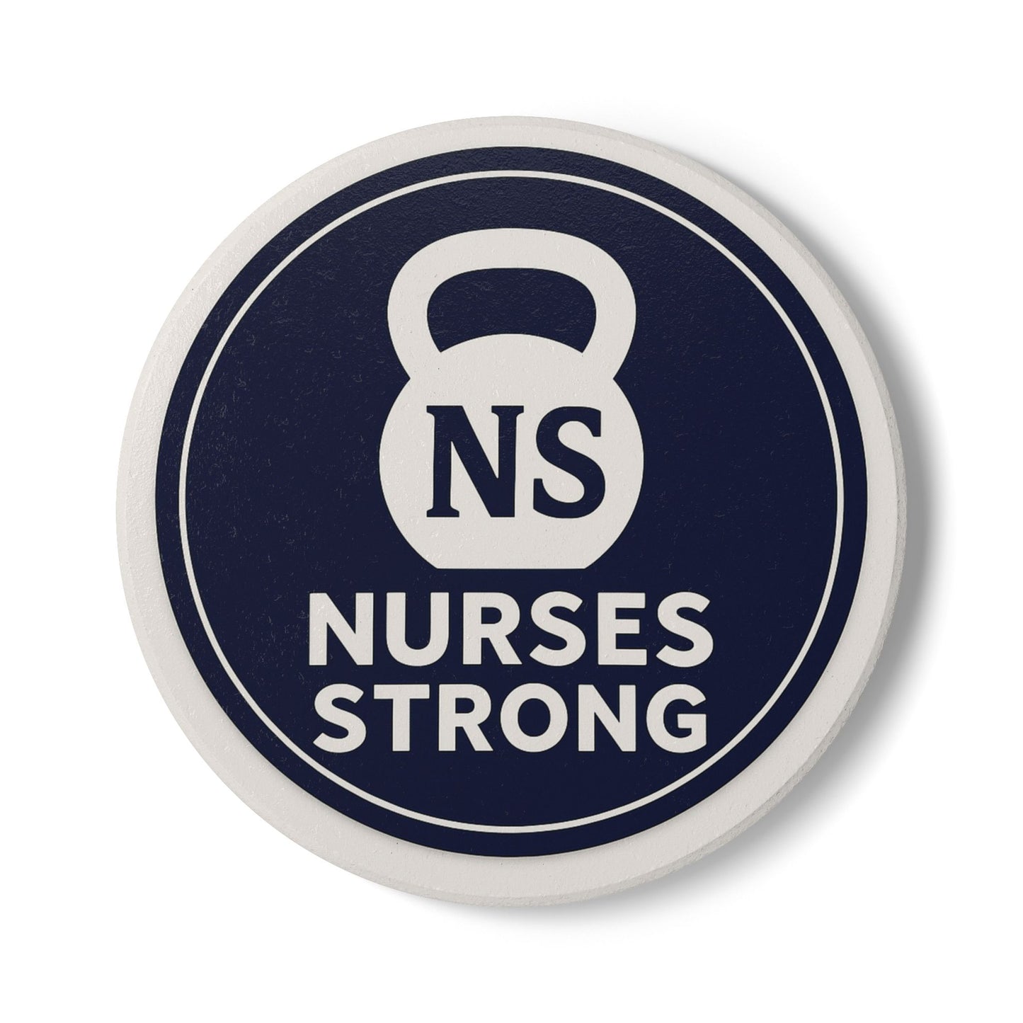 Nurse Motivational Coaster, Gift for Healthcare Workers, Home Decor for Nurses, Inspirational Kitchen Accessory, Personalized Coaster