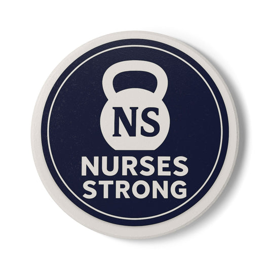Nurse Motivational Coaster, Gift for Healthcare Workers, Home Decor for Nurses, Inspirational Kitchen Accessory, Personalized Coaster