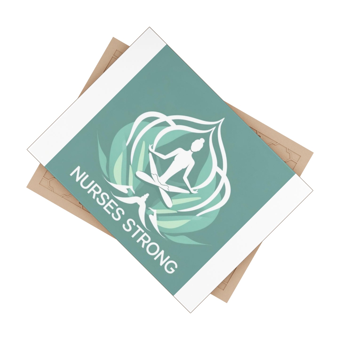 Ceramic Photo Tile for Nurses, Inspirational Decor, Motivational Office Art, Unique Gift for Healthcare Workers, Stress Relief Decoration