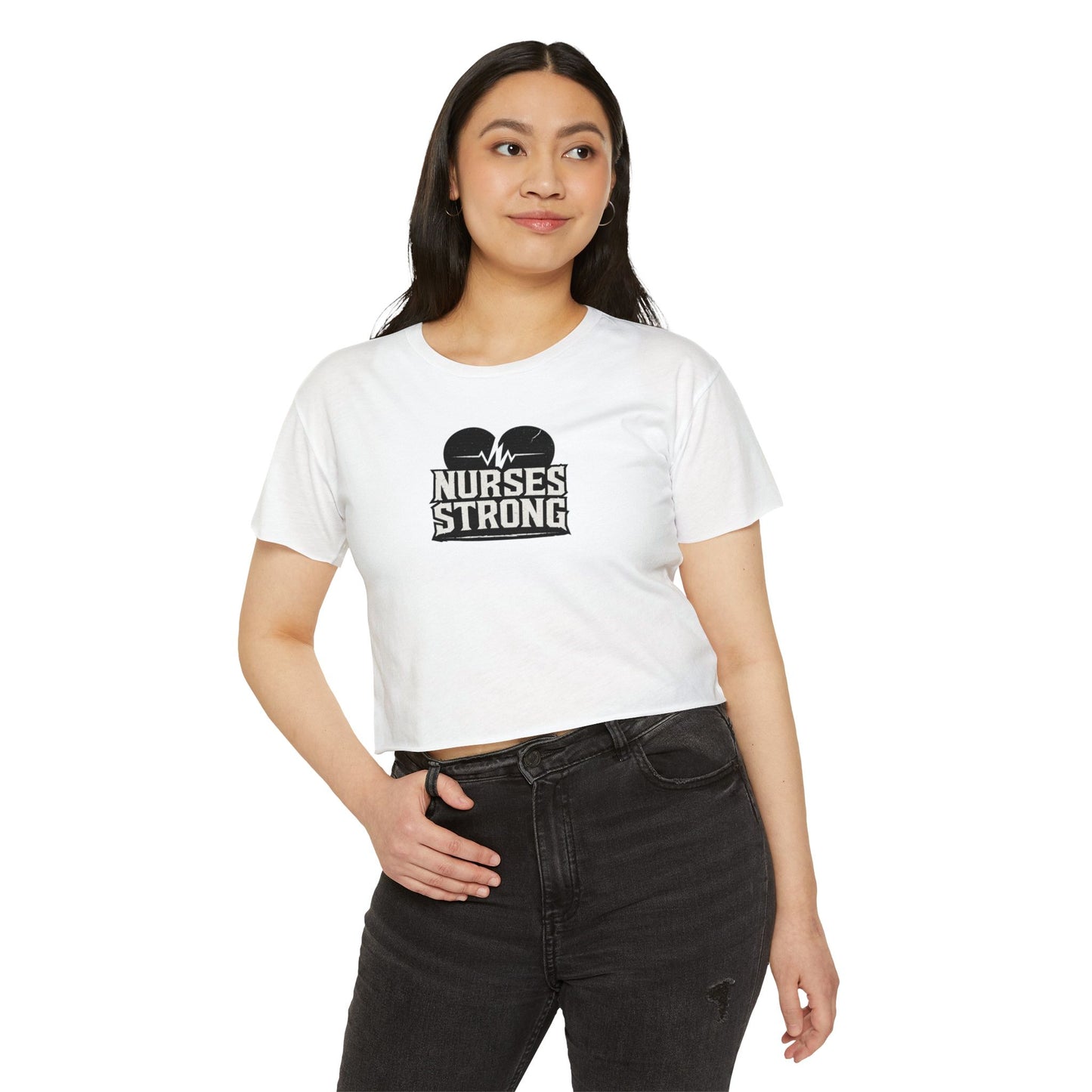 When We Were Young Festival Crop Top, Edgy Crop Tee