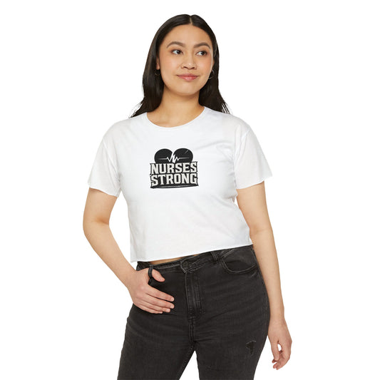 When We Were Young Festival Crop Top, Edgy Crop Tee