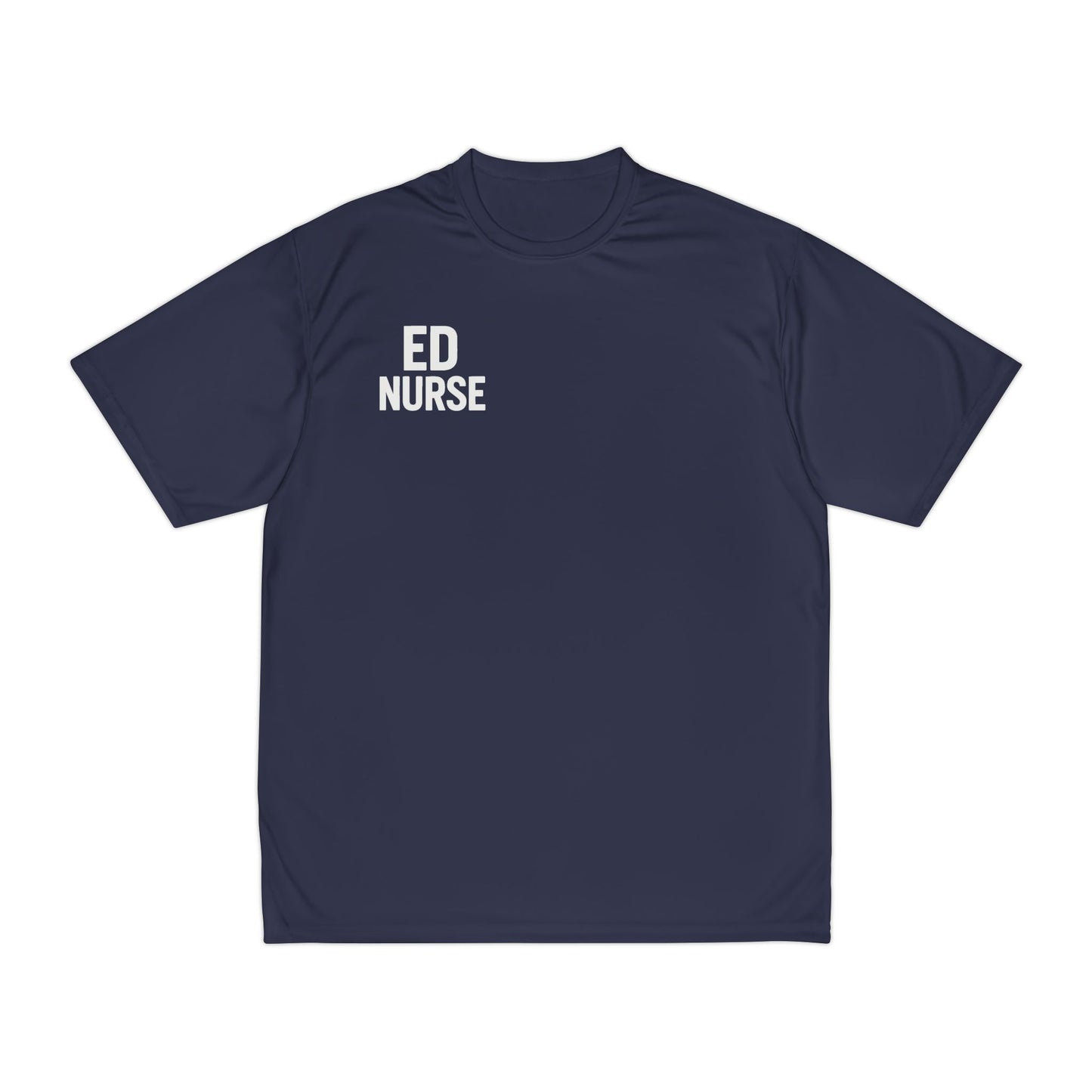 ED Men's Performance T-Shirt for Nurses, Athletic Tee, Workout Gear, Gift for Healthcare Workers, Casual Wear, Gym Shirt