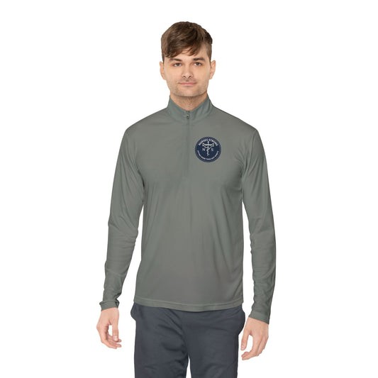 Cozy Unisex Quarter-Zip Pullover for Casual Style, Great for Outdoors, Gifting, Everyday Wear