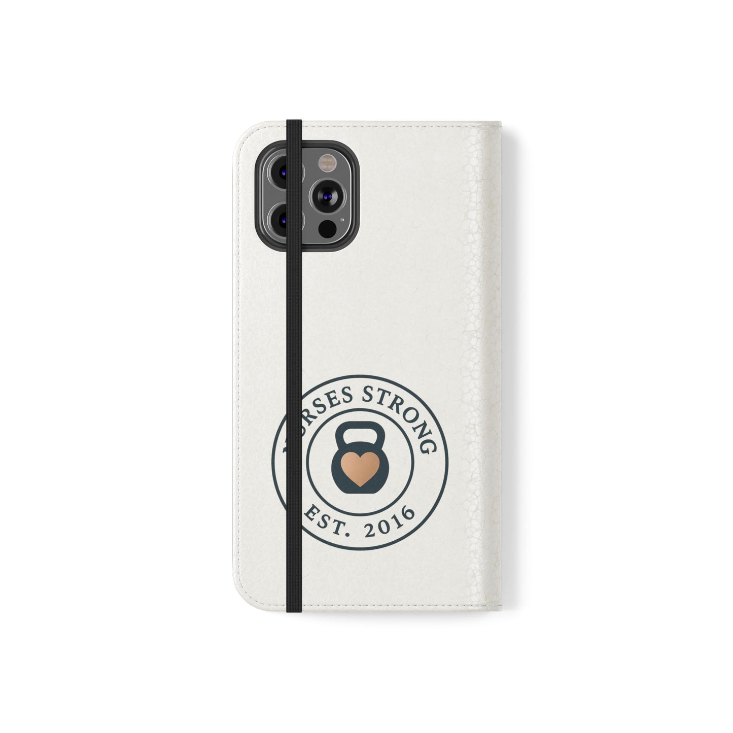 Navy Rose NS  Flip Case | Phone Accessory for Healthcare Workers | Gift for Nurses | Stylish & Functional | Durable Phone Protection