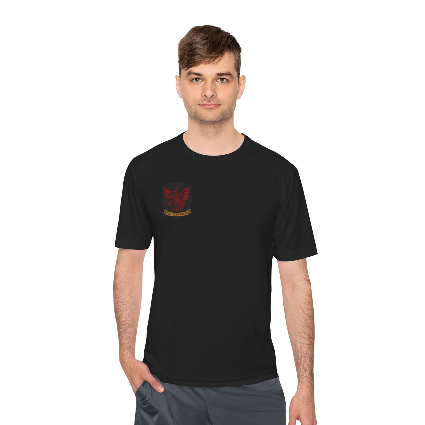 STICU Sigil Wicking Tee for Active Lifestyle, Gym Wear, Sports Shirt, Fitness Apparel, Outdoor Activities, Cool Comfort