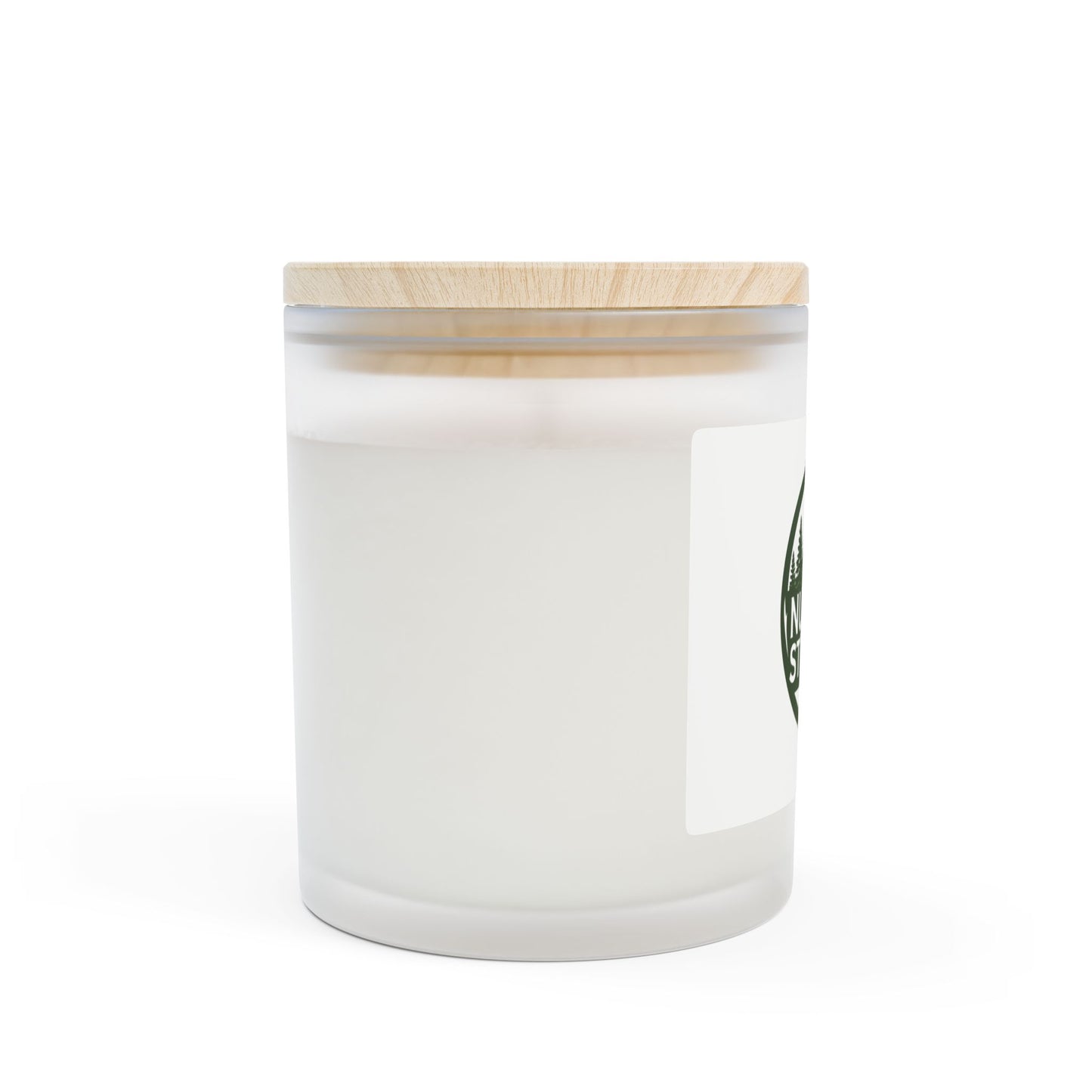 Frosted Glass Candle, 11oz