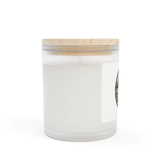 Frosted Glass Candle, 11oz