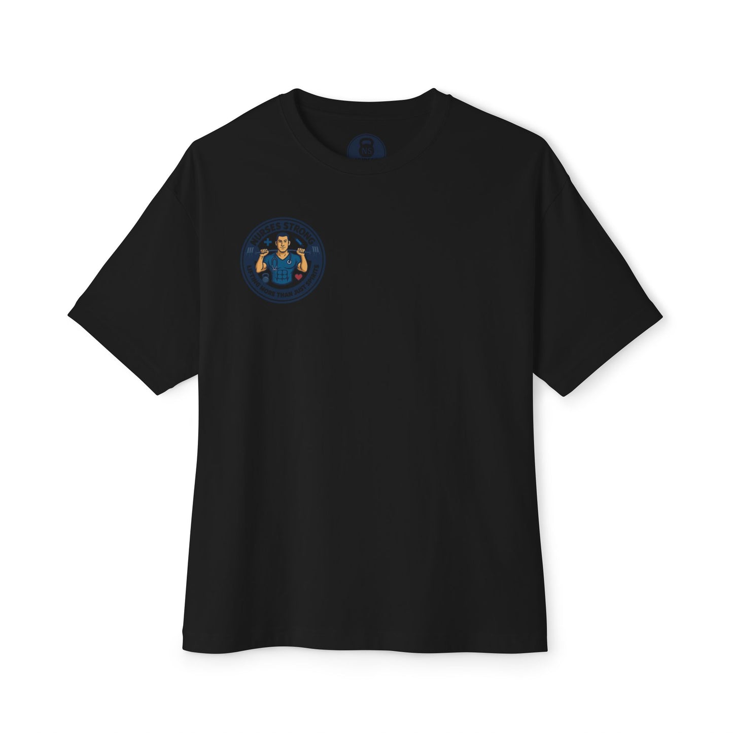 Nurses Strong Oversized Tee, Unisex Graphic Tee, Gift for Healthcare Workers, Comfortable Casual Wear, Medical Appreciation Shirt