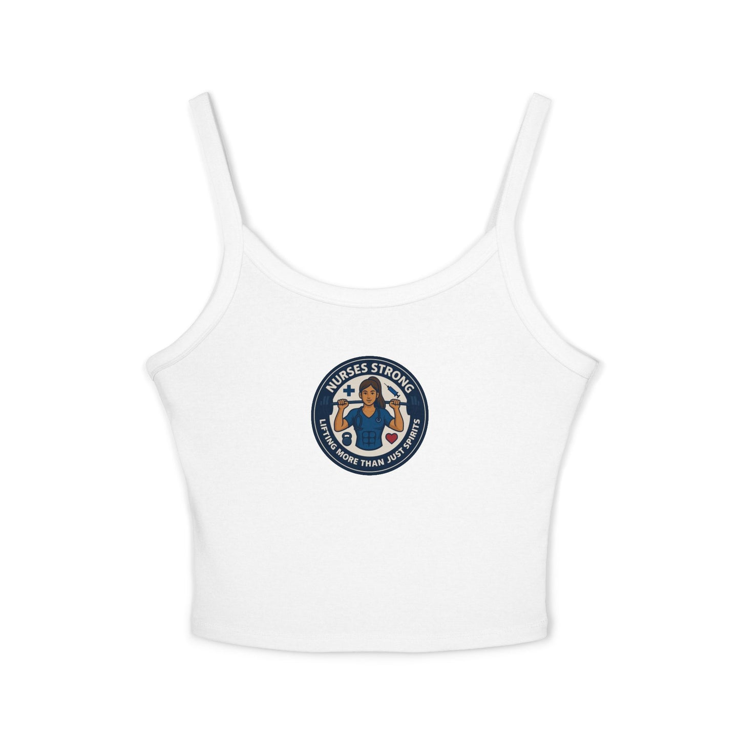 Empowering Women's Spaghetti Strap Tank Top - Perfect for Summer, Workouts, and Casual Outings, Sportswear, Feminism, Gift Idea