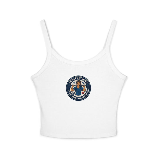 Empowering Women's Spaghetti Strap Tank Top - Perfect for Summer, Workouts, and Casual Outings, Sportswear, Feminism, Gift Idea