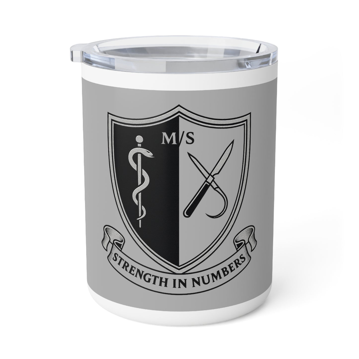 Strength in Numbers Insulated Coffee Mug, 10oz - Perfect Gift for Medical Professionals, Nurses, Healthcare Workers, Motivational Cup, [...]