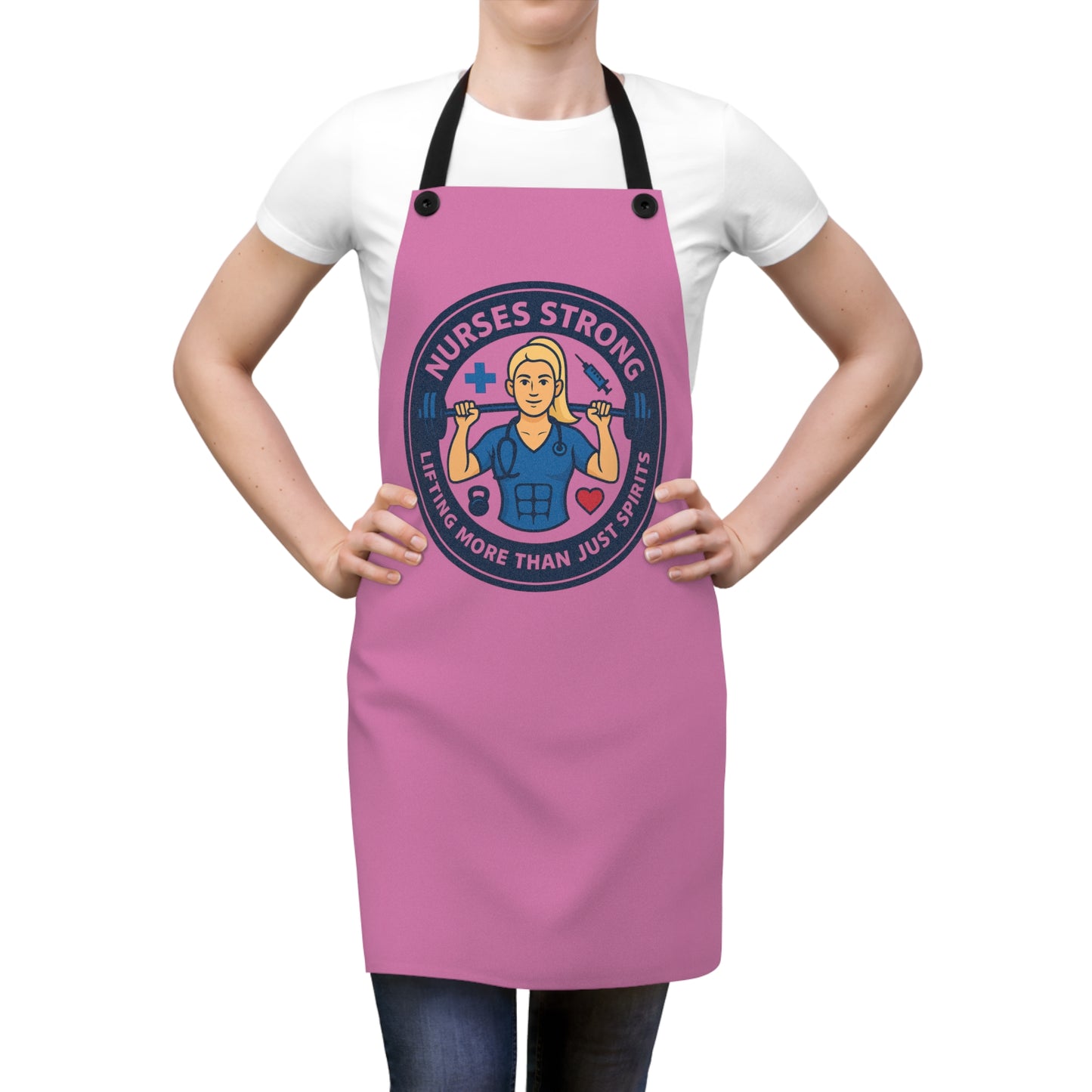 Nurse's Strong Apron, Kitchen Gift for Nurses, Cooking Apron, Funny Nurse Gift, Nurse Appreciation, Healthcare Love