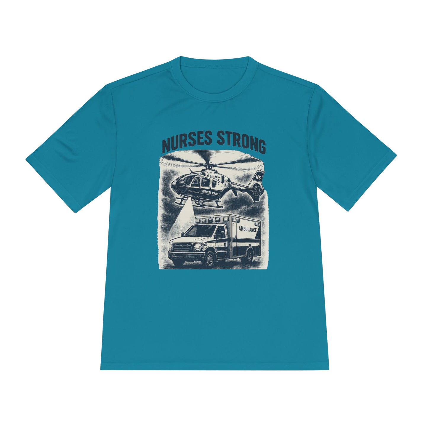 Nurses Strong CC Moisture Wicking Performance Tee