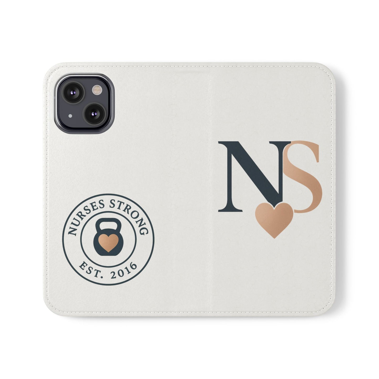 Navy Rose NS  Flip Case | Phone Accessory for Healthcare Workers | Gift for Nurses | Stylish & Functional | Durable Phone Protection