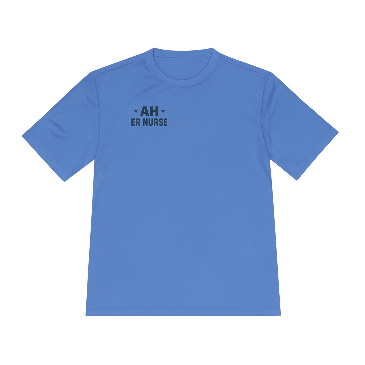 AH ER Moisture-Wicking T-Shirt for Healthcare Workers, Gifts for Nurses, Fitness Shirt, Hospital shirt, Nursing Essentials