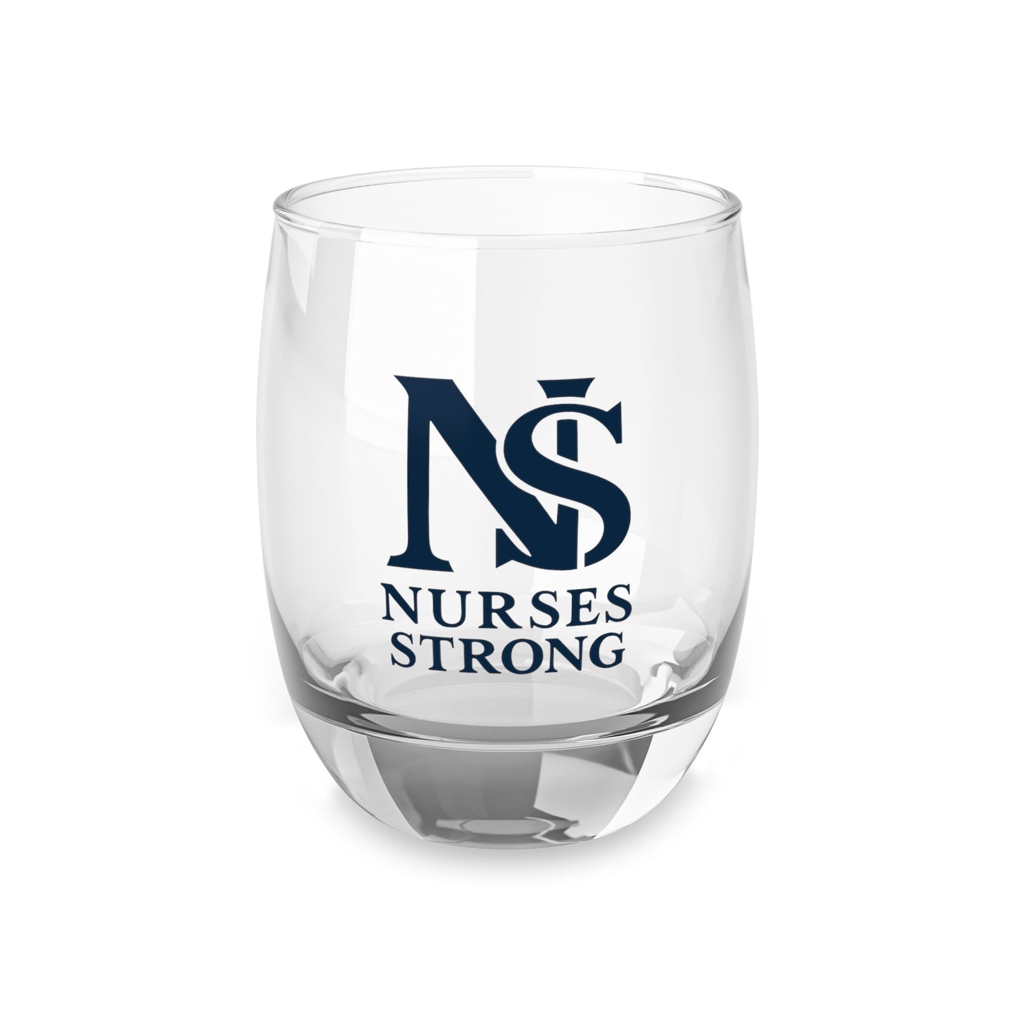 NS Personalized Nurse Whiskey Glass | Nurses Strong | Gift for Nursing Graduates, Healthcare Workers, Appreciation, Birthday