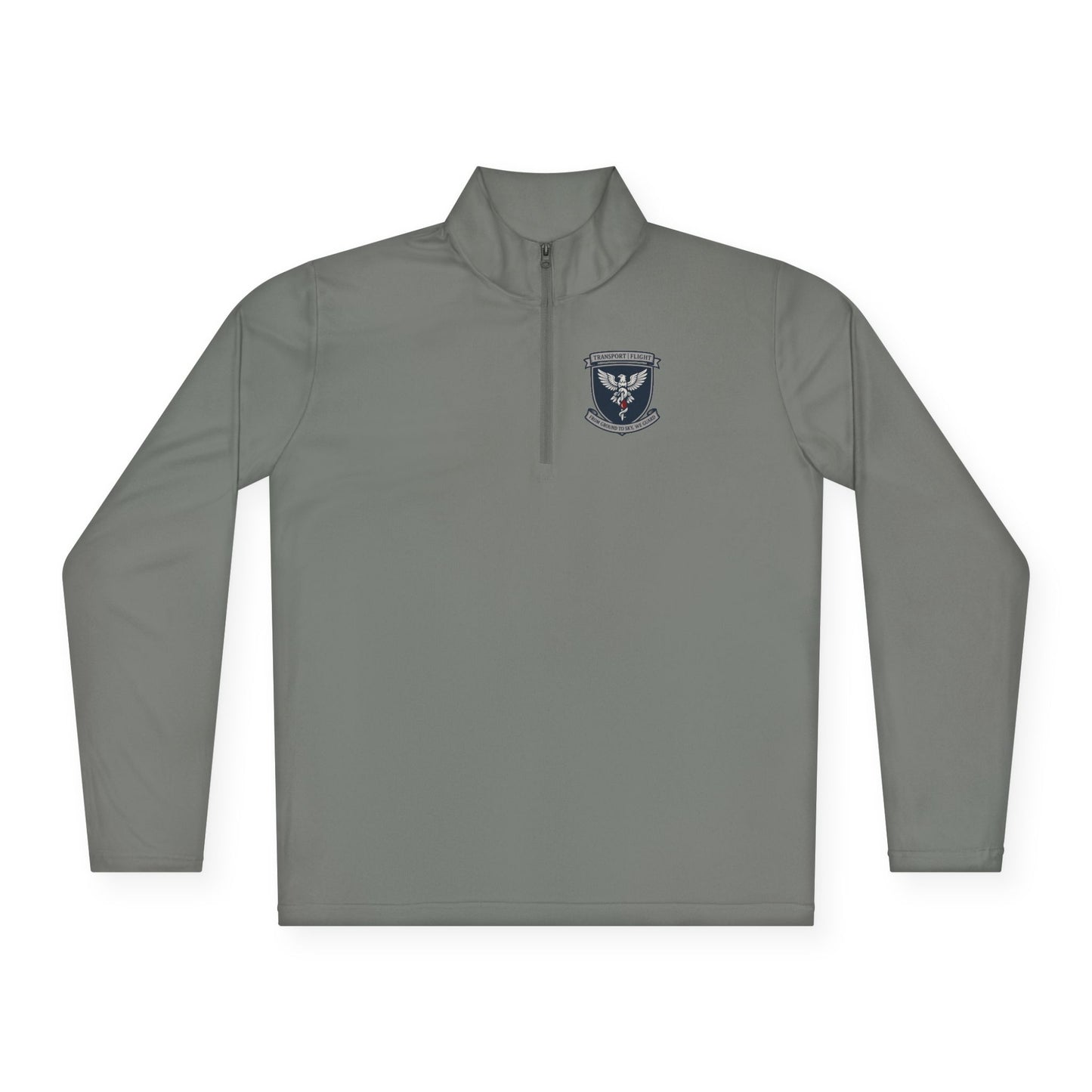 Unisex Quarter-Zip Pullover with Emblem - Cozy, Casual Layer for Outdoor Adventures, Perfect Gift for Team Spirit, Camping, Dad's Day, [...]