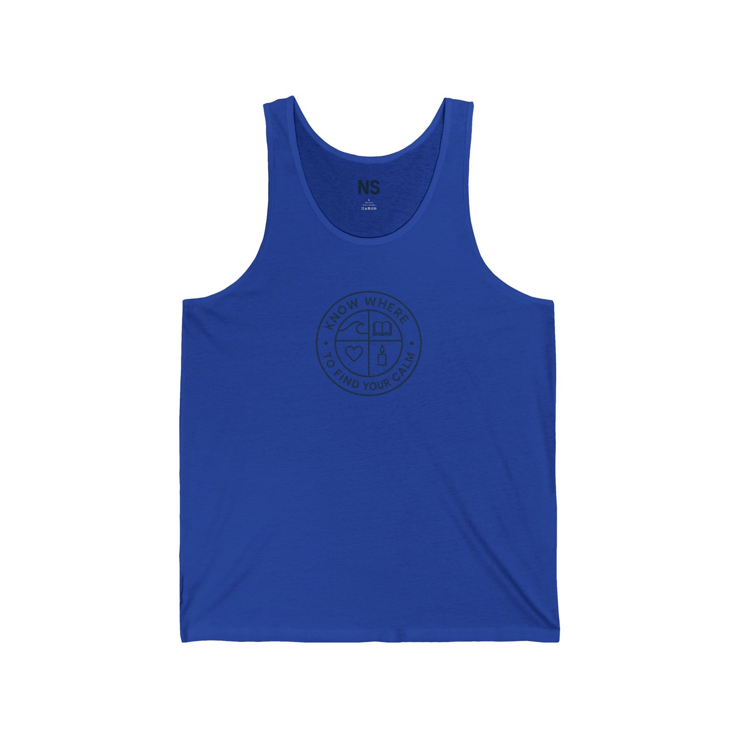 Find Your Calm Unisex Jersey Tank