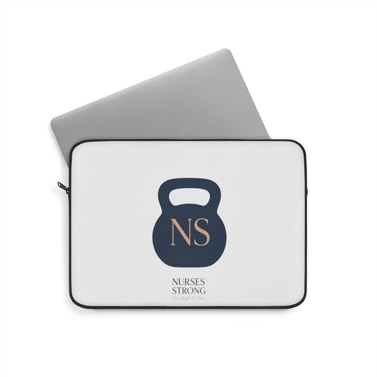 NS Laptop Sleeve, Gifts for Nurses, Nurse Appreciation, Cool Tech Accessories, Strong Nurse Design