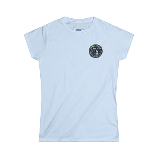 CEN Women's Graphic Tee, Casual Wear, Fitness Apparel, Everyday T-Shirt, Gift for Her, Holiday Gift