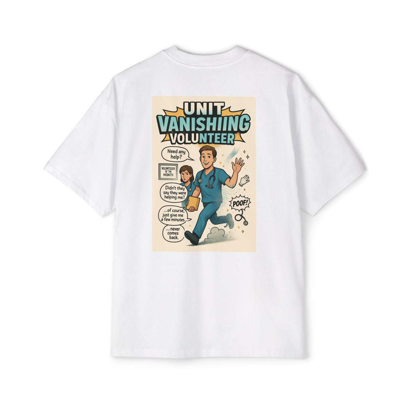 Vanishing Volunteer Oversized Graphic Tee