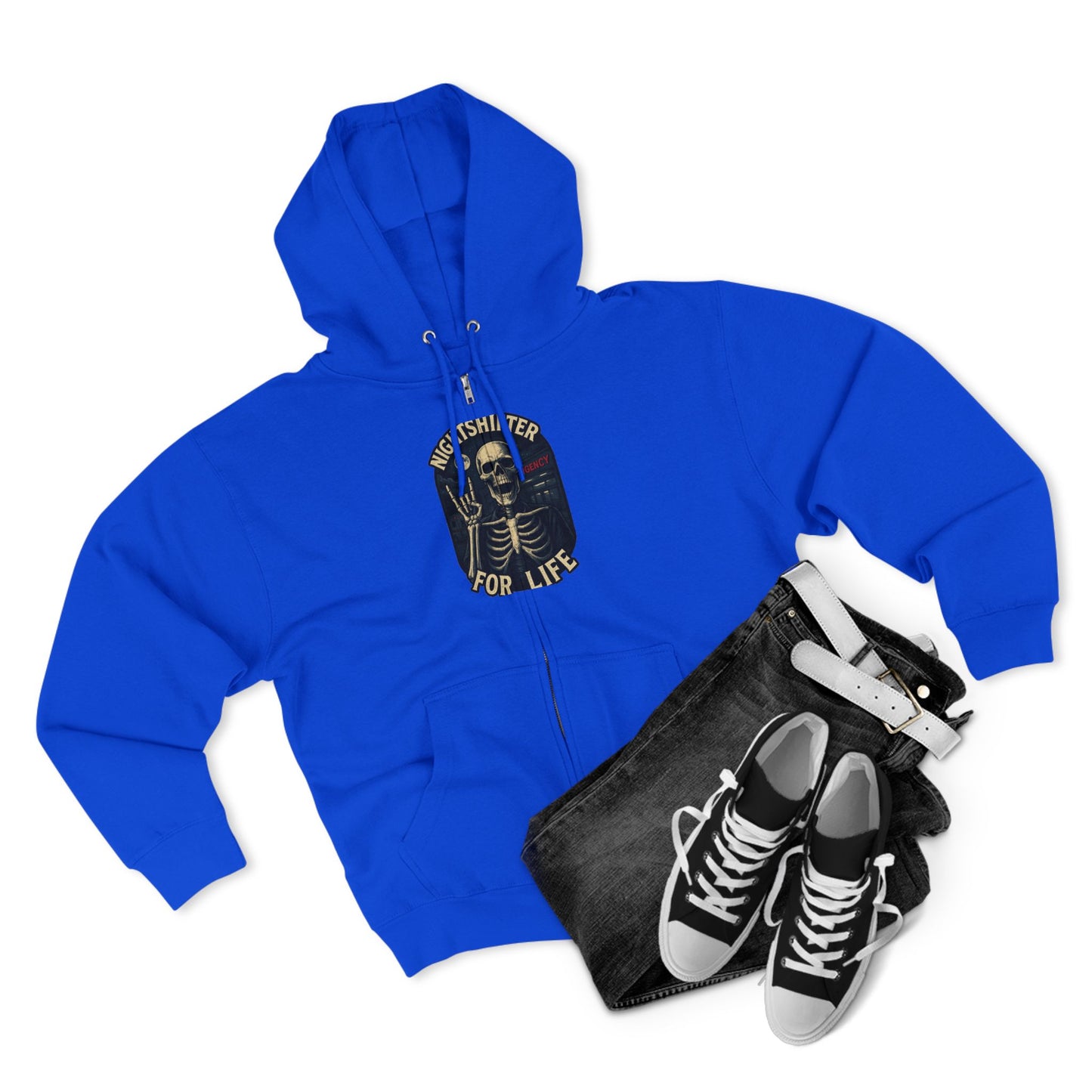 Life Shifter for Life Zip Up Hoodie for Life, Unisex Hoodie, Halloween Fashion, Casual Wear, Trendy Sweatshirt