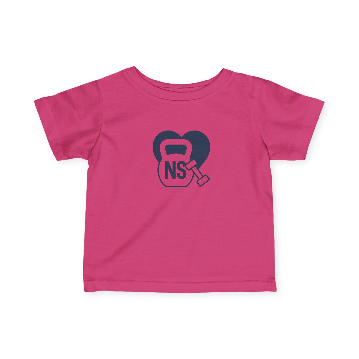 Heart & Kettlebell Infant Tee, Cute Baby Workout Shirt, Newborn Gift for Fitness Parents, Baby Clothes for Gym Lovers, Unique Baby [...]