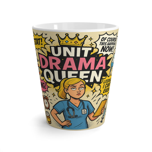 Unit Drama Queen Latte Mug