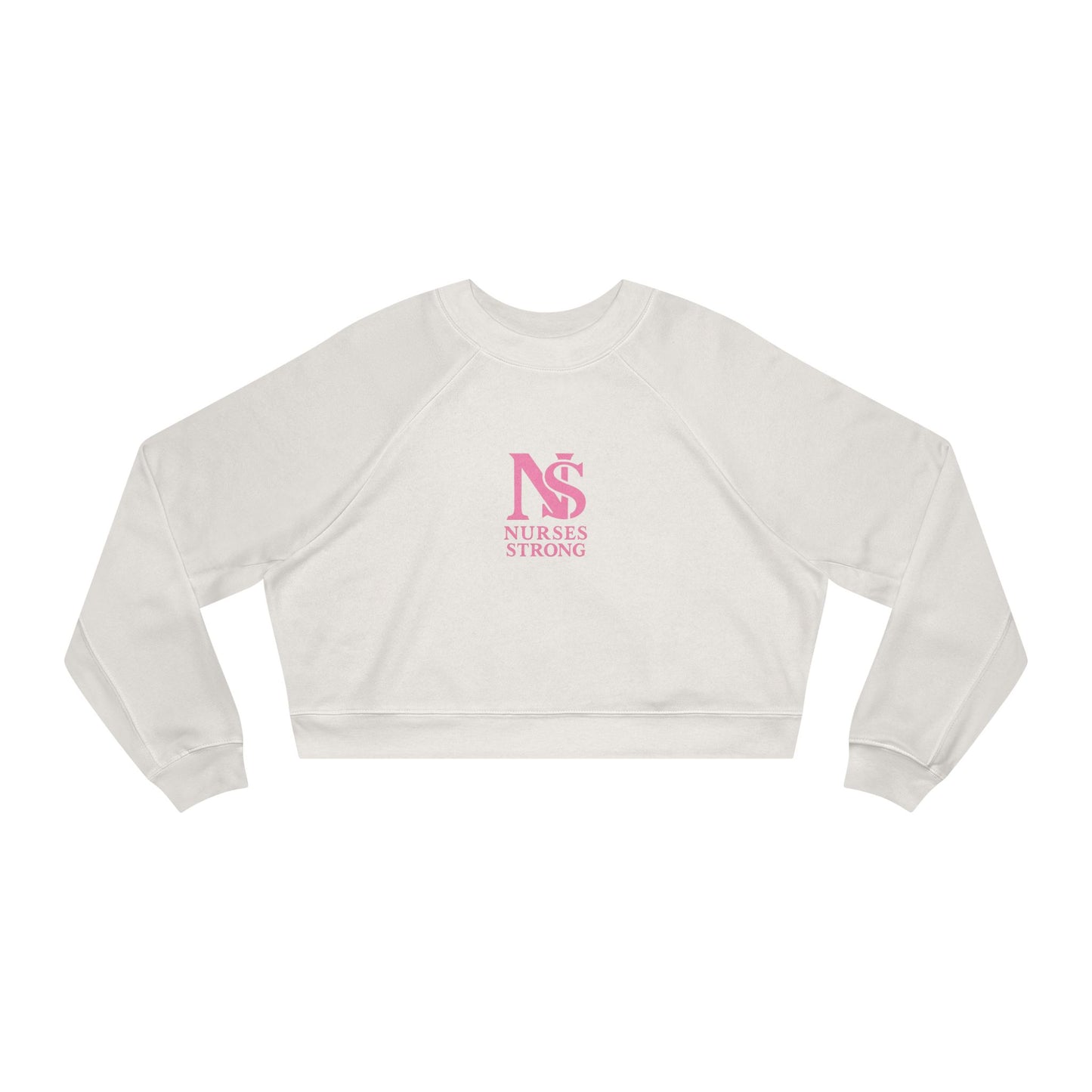 Nurse Strong Cropped Fleece Pullover, Nursing Gift, Casual Women's Sweater, Cozy Sweatshirt for Nurses, Hospital Appreciation Apparel, [...]