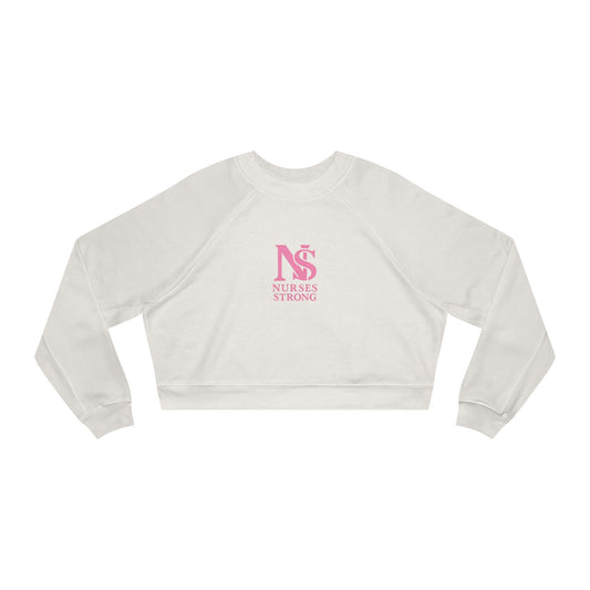 Nurse Strong Cropped Fleece Pullover, Nursing Gift, Casual Women's Sweater, Cozy Sweatshirt for Nurses, Hospital Appreciation Apparel, [...]