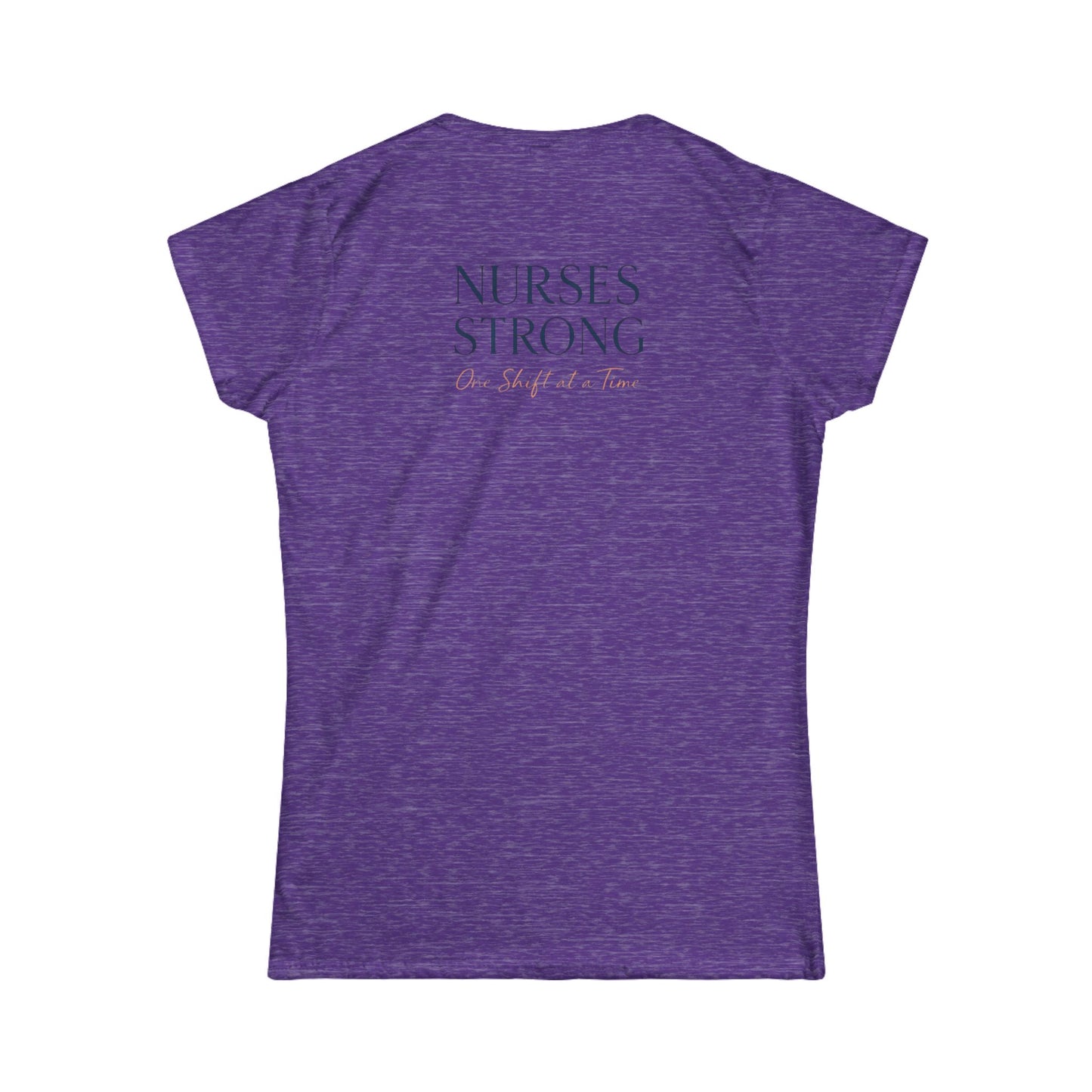 Nurses Strong Elegant Script Softstyle Tee