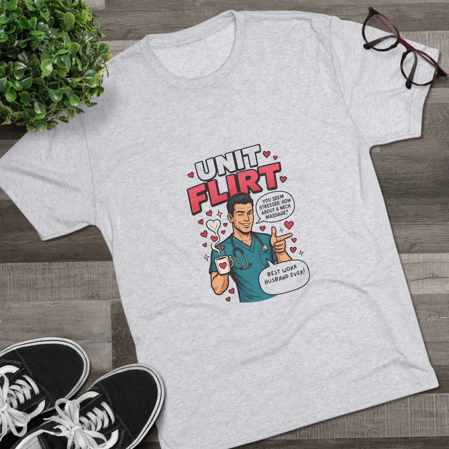 Flirty Unisex Tee - Cute Gift for Dating, Valentine's Day, Funny Gift for Him or Her, Casual Wear, Unisex Graphic Shirt