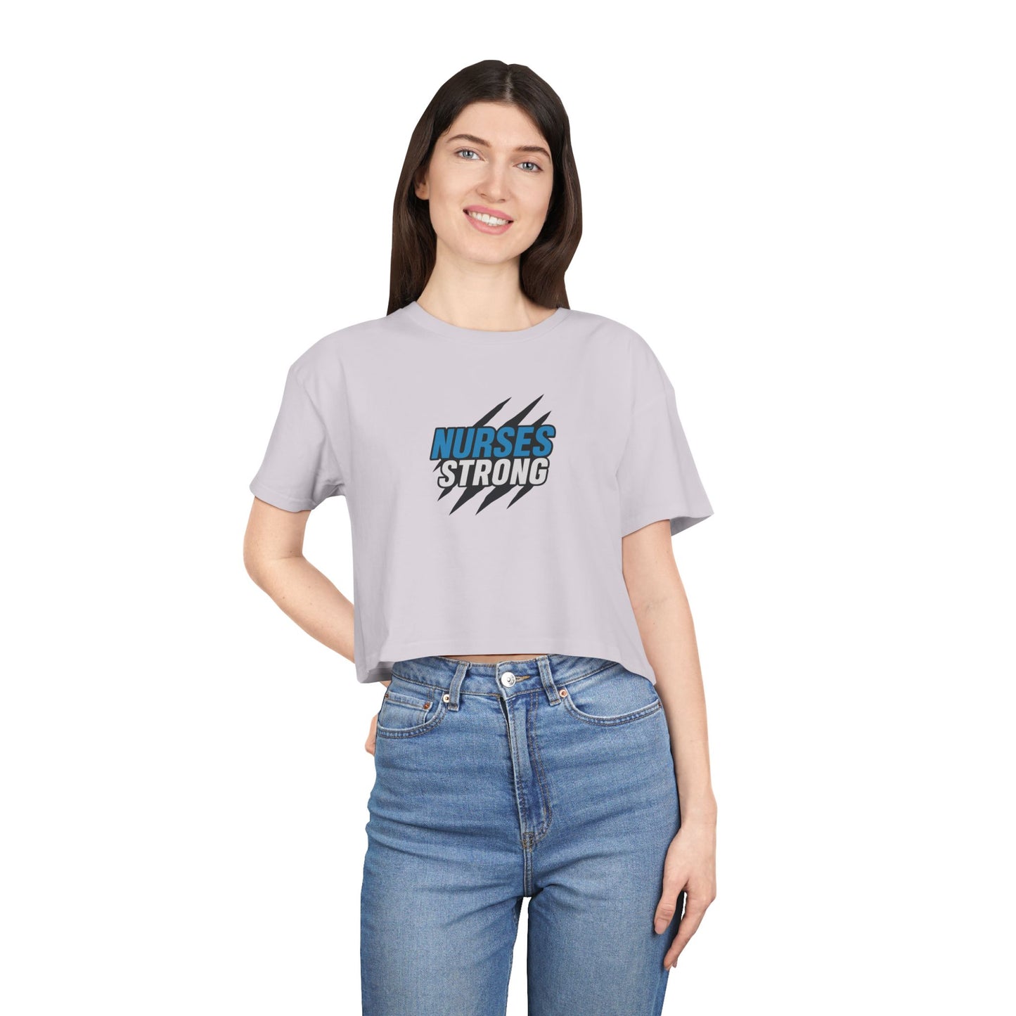 Fierce Women's Crop Tee – Fitness, Casual