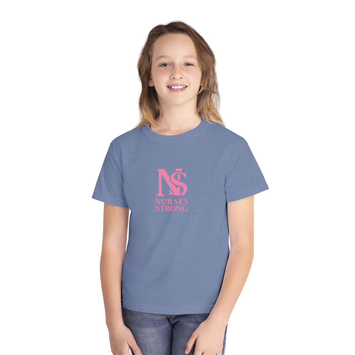 Nurses Strong Youth Tee, Inspirational Shirt for Future Nurses, Motivational Gift, Medical Student Apparel, Health Care T-Shirt