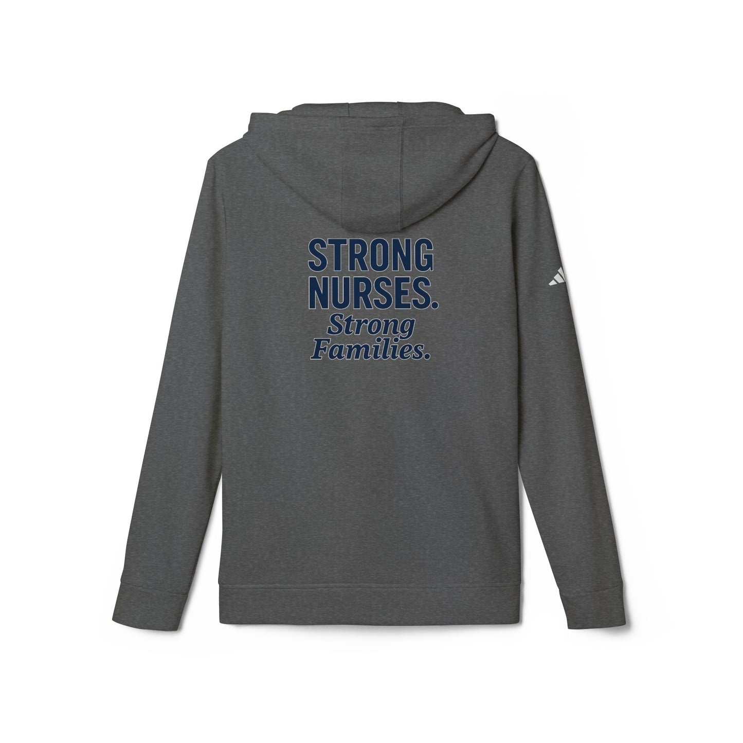 Nurses Strong Hoodie, Unisex Fleece Pullover, Comfortable Nursing Gift, Medical Apparel, Appreciation Sweatshirt, Motivational Wear