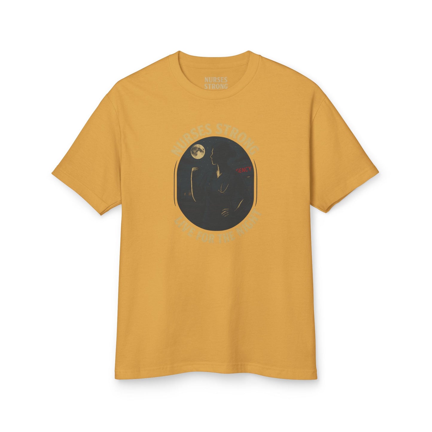 Live for the Night | Comfortable Cotton Shirt, Gift for Nurses