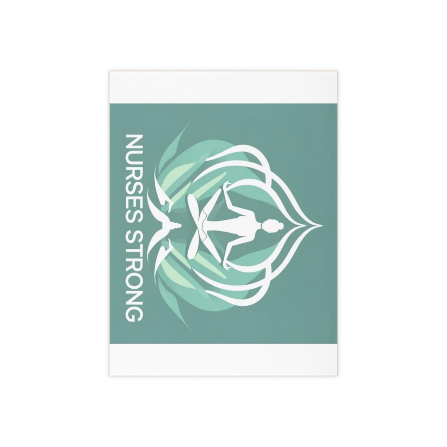 Ceramic Photo Tile for Nurses, Inspirational Decor, Motivational Office Art, Unique Gift for Healthcare Workers, Stress Relief Decoration