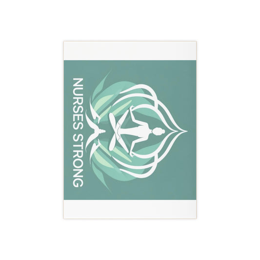 Ceramic Photo Tile for Nurses, Inspirational Decor, Motivational Office Art, Unique Gift for Healthcare Workers, Stress Relief Decoration