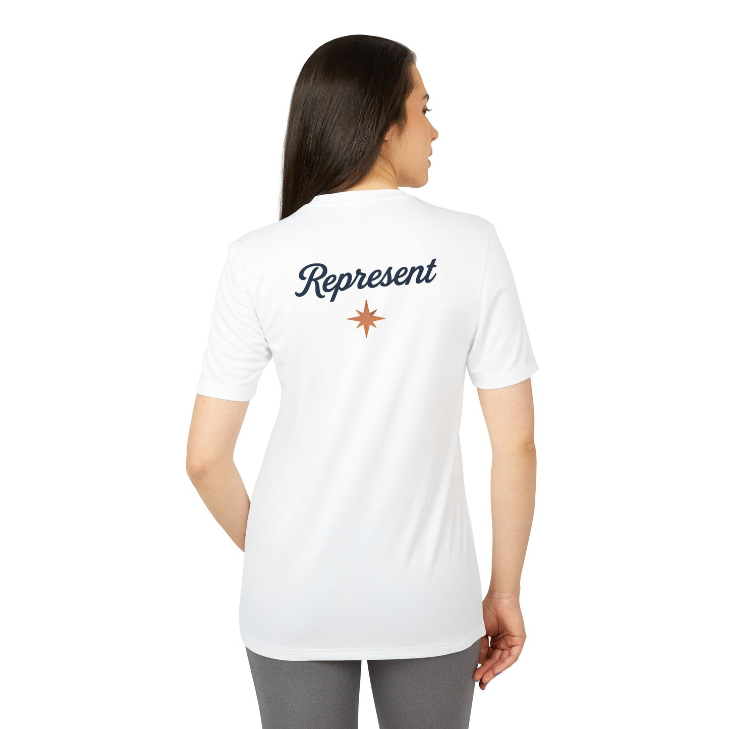 LI Strong NS Adidas Sports Tee, Casual, Activewear, Fitness Gift, Workout Clothing