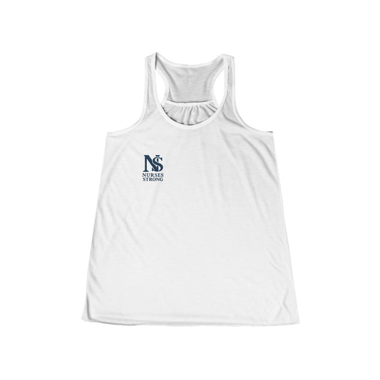Peace & Serenity Racerback Tank, Inspirational Workout Shirt for Nurses, Gift for Healthcare Workers, Motivational Exercise Top