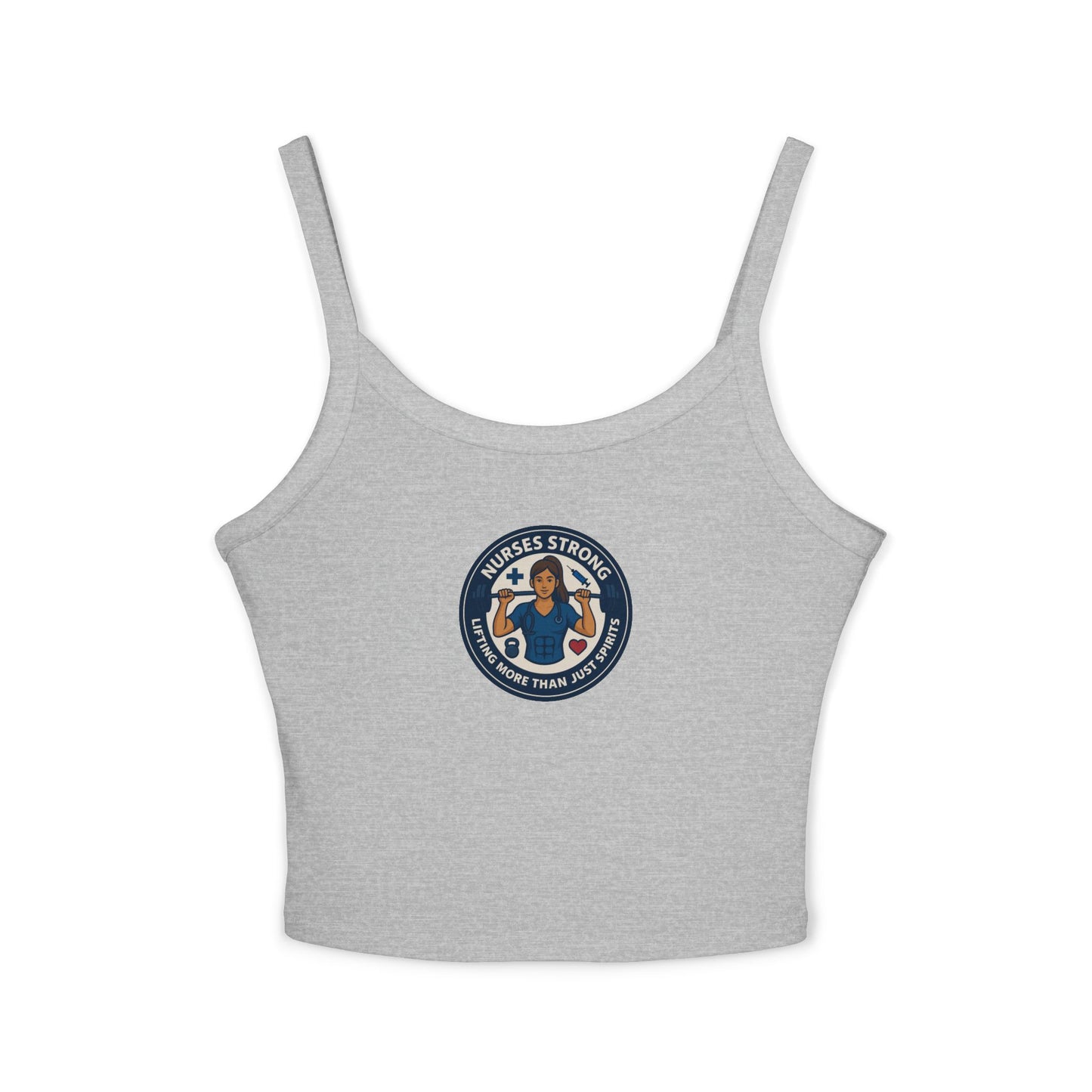 Empowering Women's Spaghetti Strap Tank Top - Perfect for Summer, Workouts, and Casual Outings, Sportswear, Feminism, Gift Idea