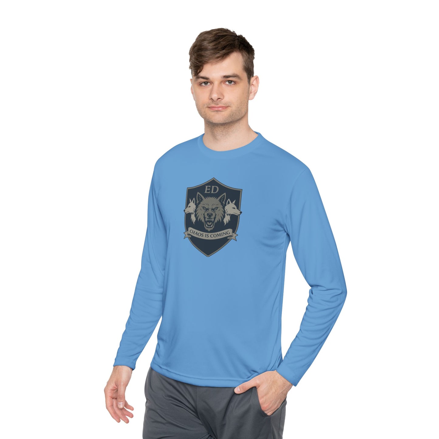 Chaos is Coming -Ready Unisex Long Sleeve Tee, Outdoorsy Shirt, Camping Gear, Gift for Nature Lovers, Hiking Tee