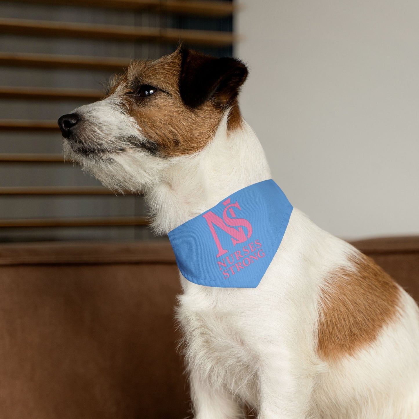 Nurse Strong Pet Bandana Collar | Dog Accessories, Gifts for Pet Lovers, Bandana for Dogs, Cute Pet Fashion, Nurse Appreciation