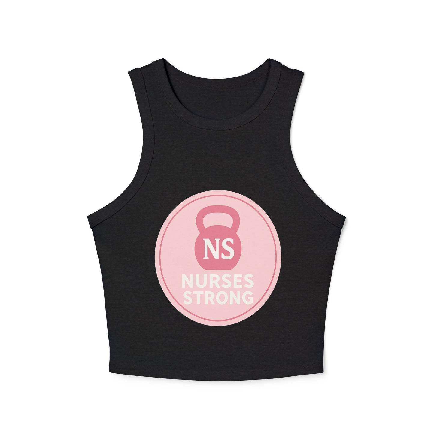 Nurse Strong KB Logo Tank Top - Motivational Workout Top for Health Workers, Gift for Nurses, Fitness Apparel, Casual Wear, Athletic Tank