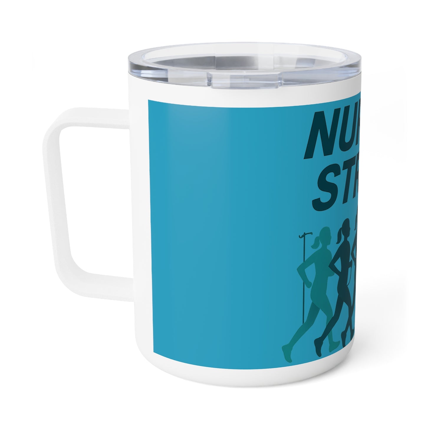 Nurses Strong Insulated Coffee Mug - 10oz Travel Mug for Healthcare Workers, Gifts for Nurses, Motivational Coffee Cup, Nurse [...]