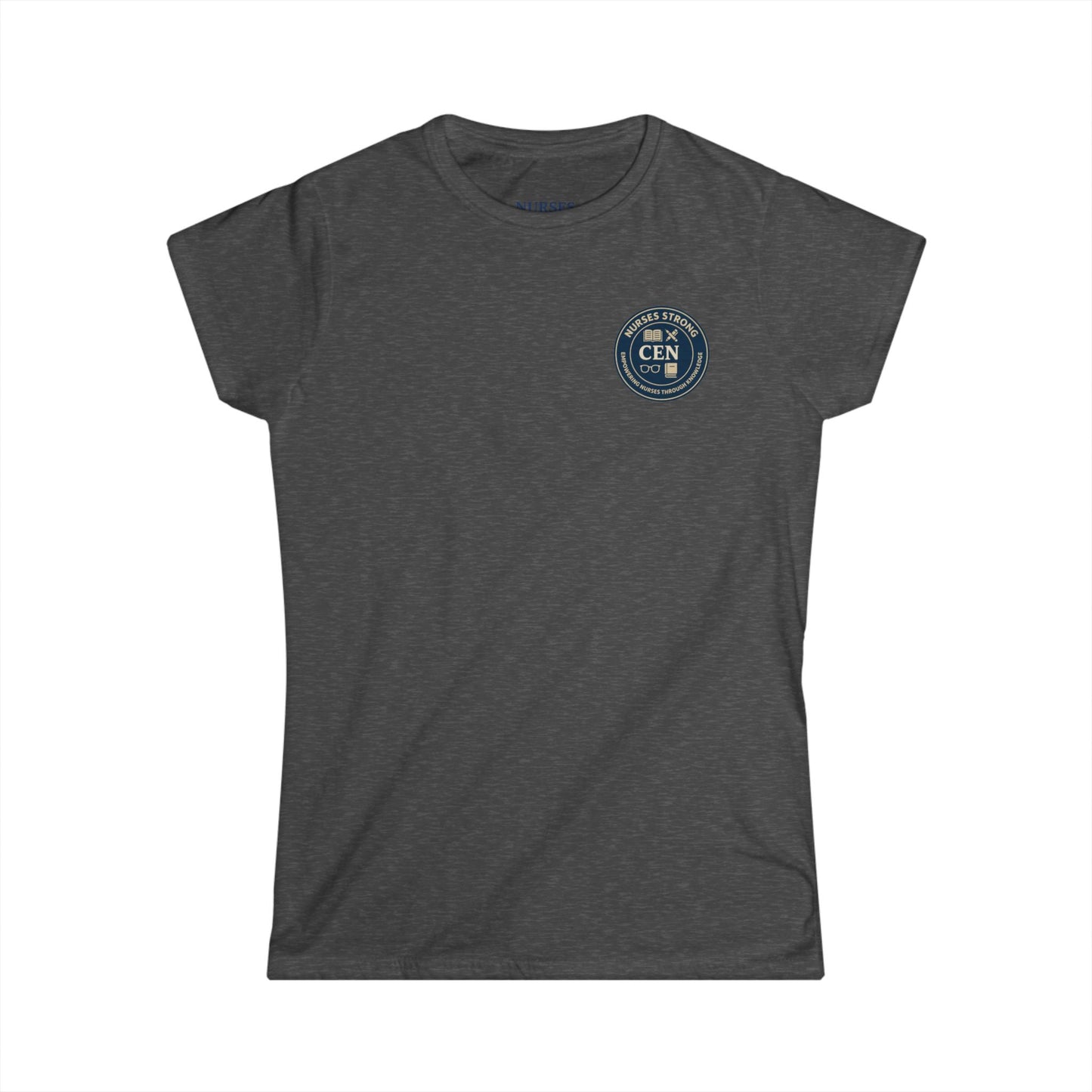 CEN Women's Graphic Tee, Casual Wear, Fitness Apparel, Everyday T-Shirt, Gift for Her, Holiday Gift