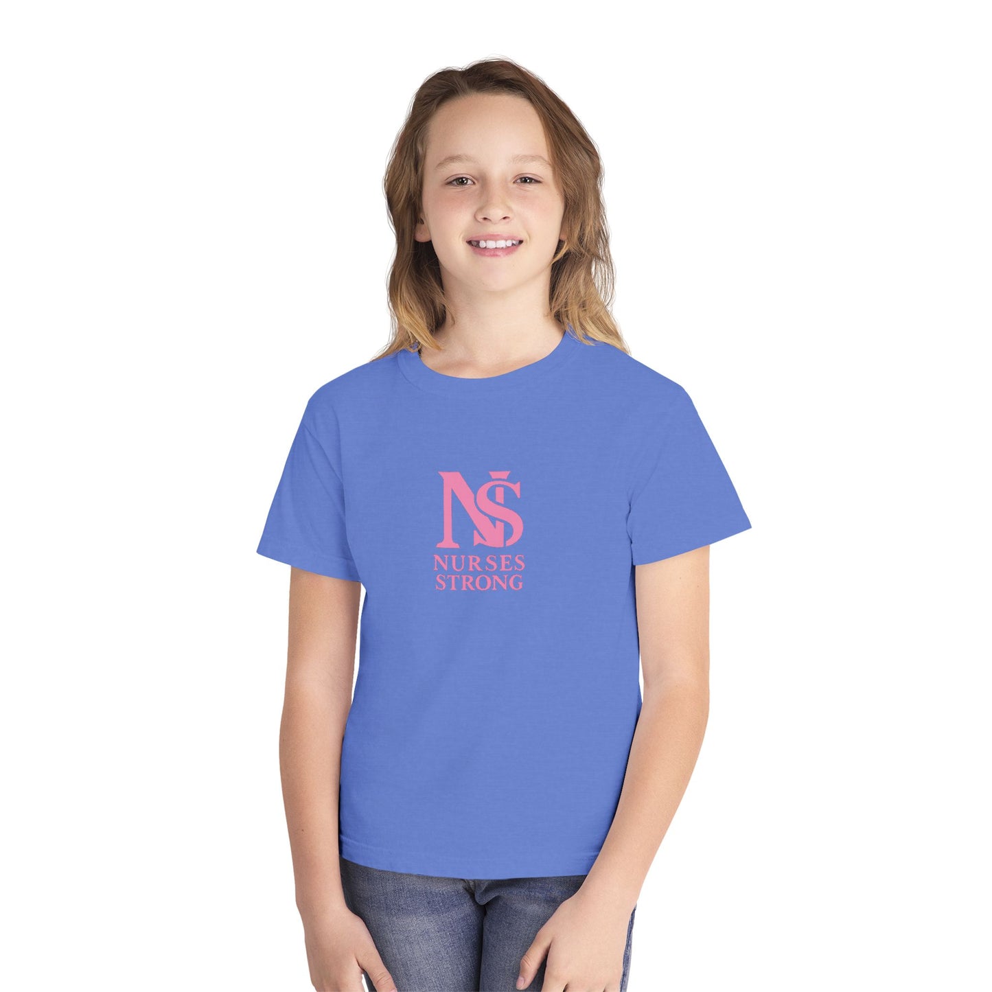 Nurses Strong Youth Tee, Inspirational Shirt for Future Nurses, Motivational Gift, Medical Student Apparel, Health Care T-Shirt