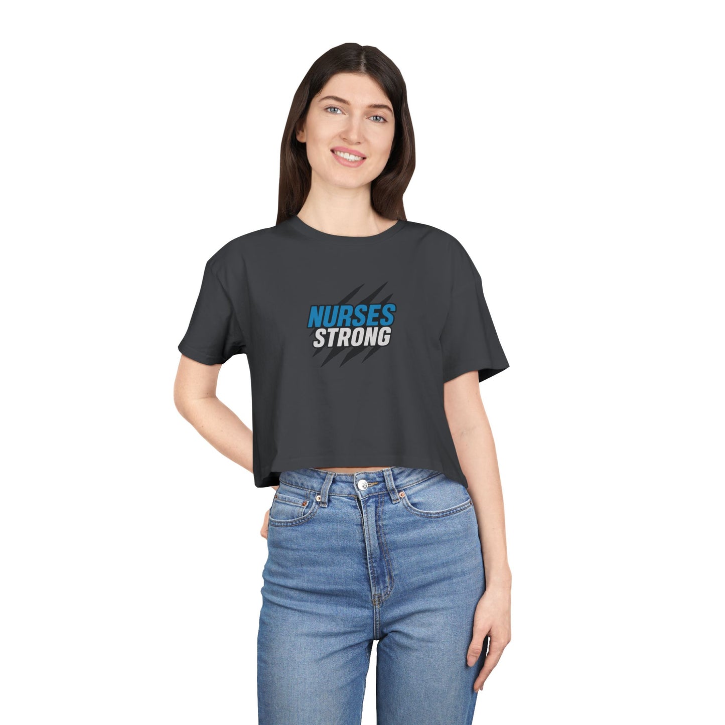 Fierce Women's Crop Tee – Fitness, Casual