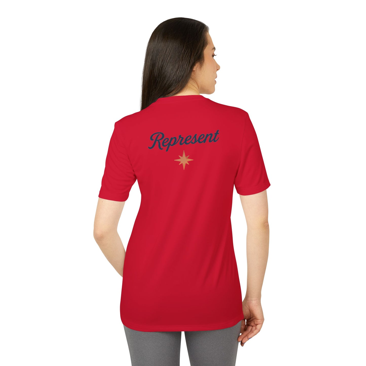 LI Strong NS Adidas Sports Tee, Casual, Activewear, Fitness Gift, Workout Clothing